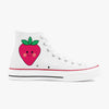 Jacki Easlick Strawberry High-Top Canvas Shoes