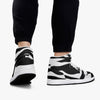 Jacki Easlick Zebra Print High-Top Leather Sneakers
