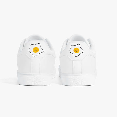 Jacki Easlick Lux Egg Low-Top Leather Sneakers