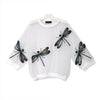 Transparent Organza Dragonfly Shirt