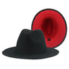 Gradient Color Felt Fedora Hat